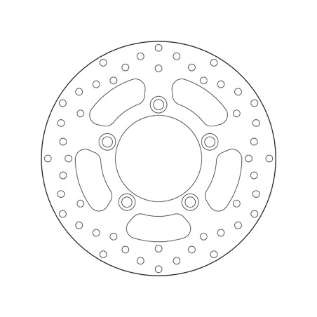 Disco de freno BREMBO Serie Oro redondo fijo