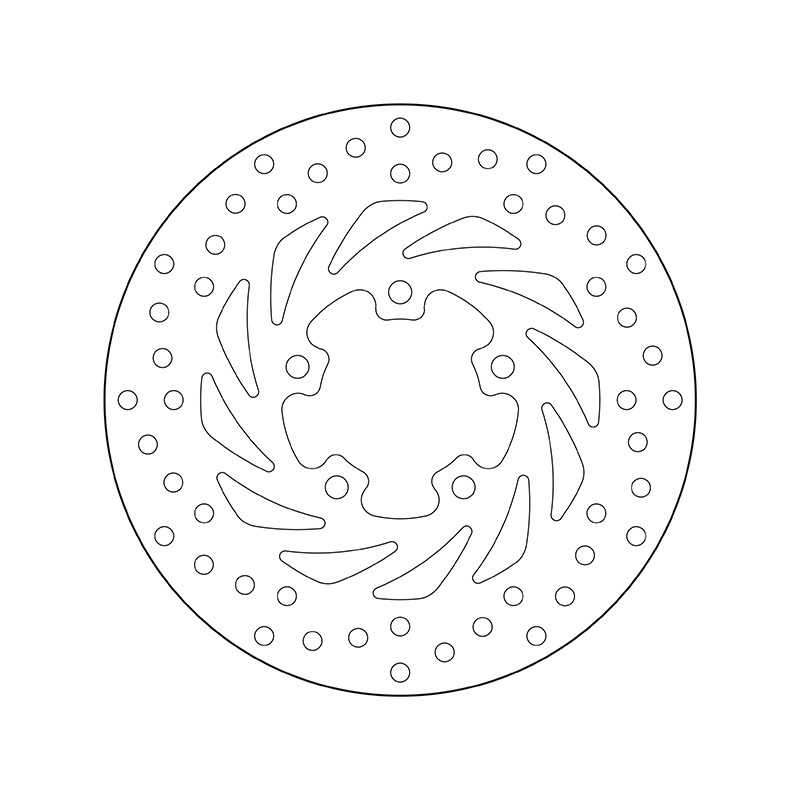 Disco de freno BREMBO Serie Oro redondo fijo