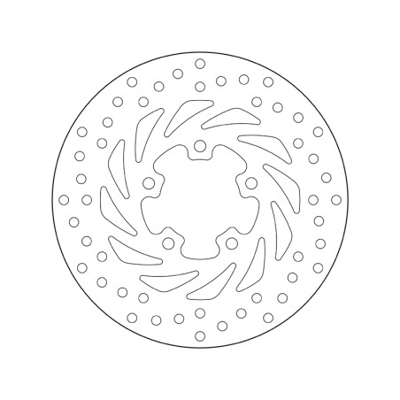 Disco de freno BREMBO Serie Oro redondo fijo