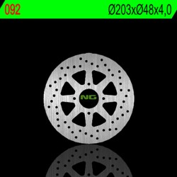 Disco de freno NG BRAKES redondo fijo