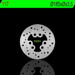 Disco de freno NG BRAKES redondo fijo