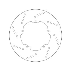 Disco de freno BREMBO Serie Oro redondo fijo 2