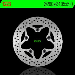 Disco de freno NG BRAKES redondo fijo