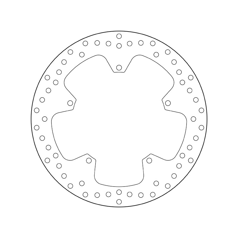 Disco de freno BREMBO Serie Oro redondo fijo