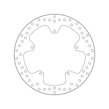 Disco de freno BREMBO Serie Oro redondo fijo