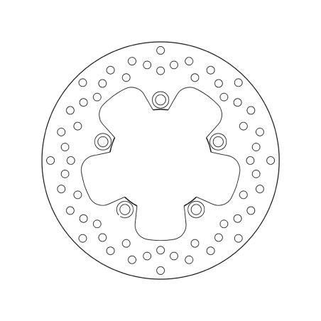 Disco de freno BREMBO Serie Oro redondo fijo