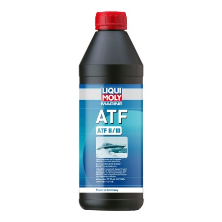 Botella 1L aceite Liqui Moly HC sintético transmisiones de náutica auto. Marine ATF Dexron II/II