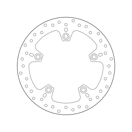 Disco de freno BREMBO Serie Oro redondo fijo