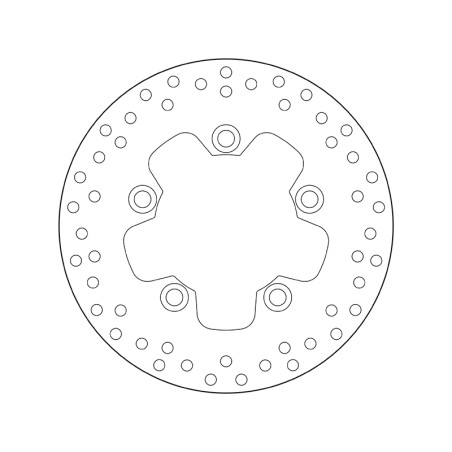 Disco de freno BREMBO Serie Oro redondo fijo