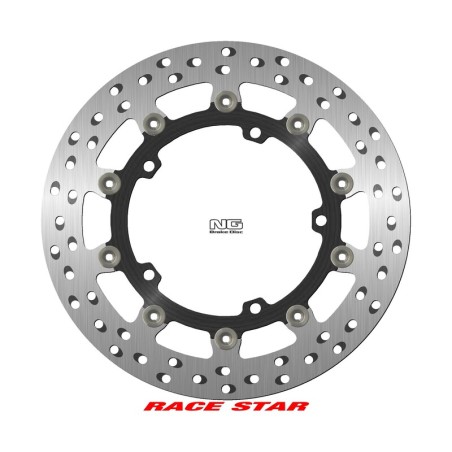 Disco de freno NG BRAKES Race Star redondo flotante