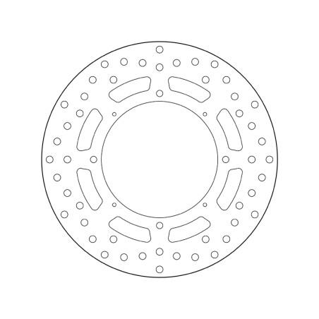 Disco de freno BREMBO Serie Oro redondo fijo