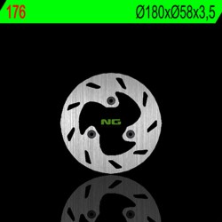 Disco de freno NG BRAKES redondo fijo