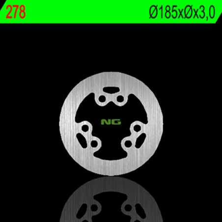 Disco de freno NG BRAKES redondo fijo