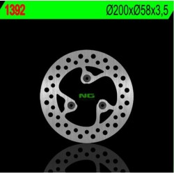 Disco de freno NG BRAKES redondo fijo