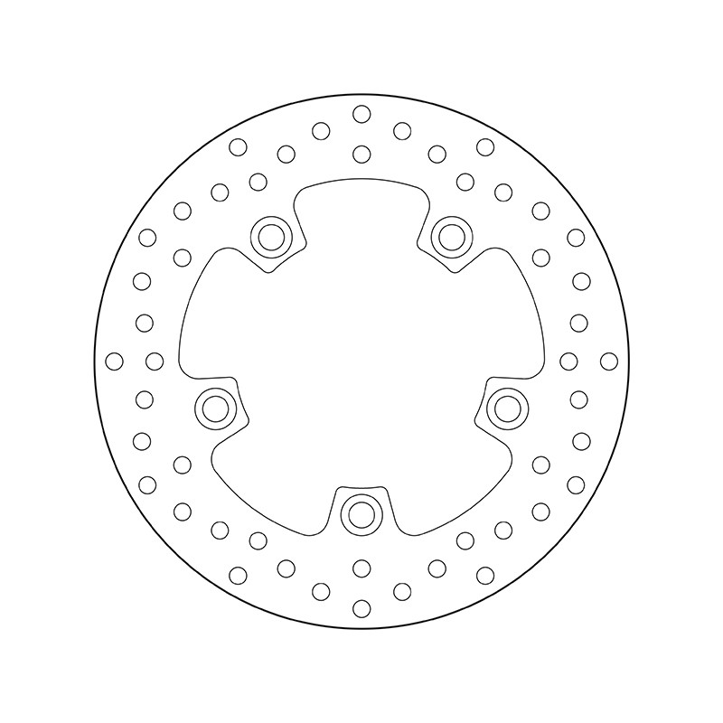 Disco de freno BREMBO Serie Oro redondo fijo