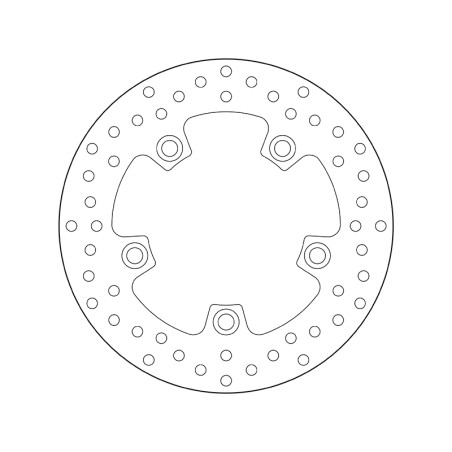 Disco de freno BREMBO Serie Oro redondo fijo