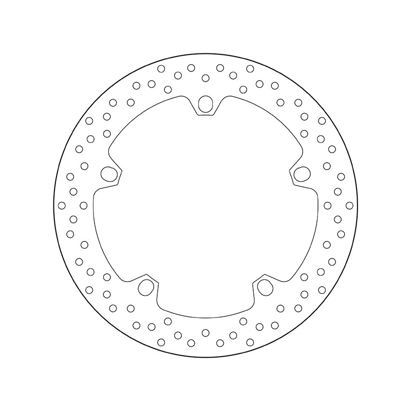 Disco de freno BREMBO Serie Oro redondo fijo