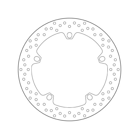 Disco de freno BREMBO Serie Oro redondo fijo