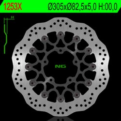 Disco de freno NG BRAKES ondulado flotante