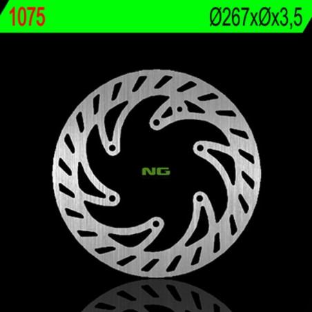 Disco de freno NG BRAKES redondo fijo
