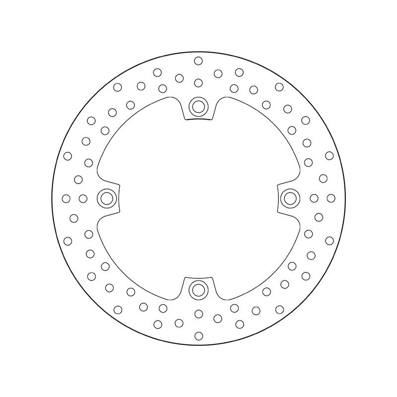 Disco de freno BREMBO Serie Oro redondo fijo