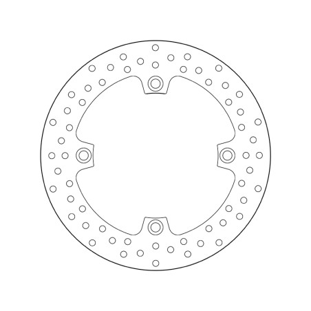 Disco de freno BREMBO Serie Oro redondo fijo