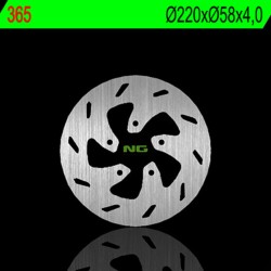 Disco de freno NG BRAKES redondo fijo