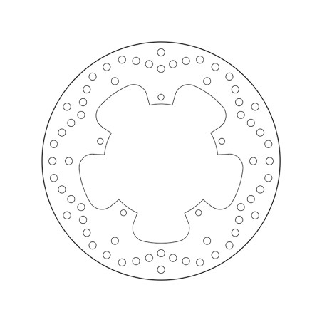 Disco de freno BREMBO Serie Oro redondo fijo