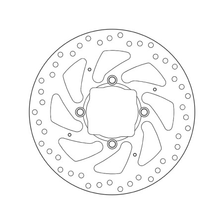 Disco de freno BREMBO Serie Oro redondo fijo