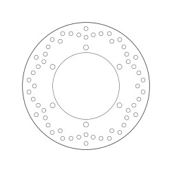 Disco de freno BREMBO Serie Oro redondo fijo 2