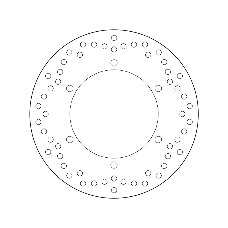 Disco de freno BREMBO Serie Oro redondo fijo