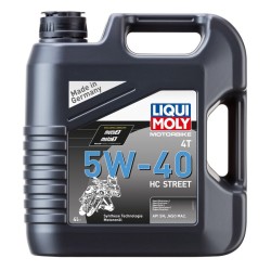 Garrafa 4L aceite Liqui Moly HC sintético 5W-40 STREET