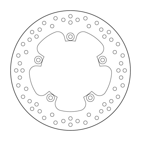 Disco de freno BREMBO Serie Oro redondo fijo