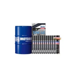 Pack bidón de aceite 60L LIQUI MOLY - 10W40 HC sintético + 12 Multiusos 200ml