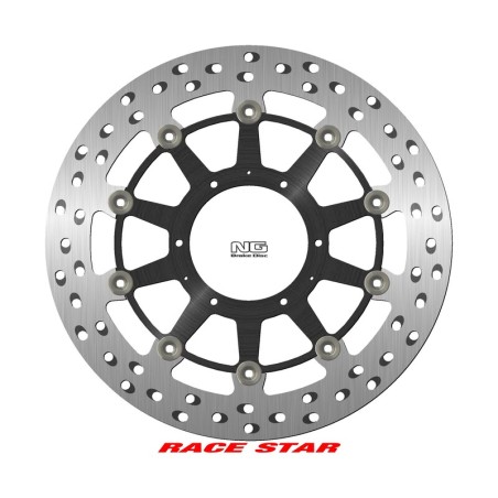 Disco de freno NG BRAKES Race Star redondo flotante