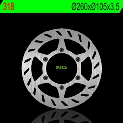 Disco de freno NG BRAKES redondo fijo