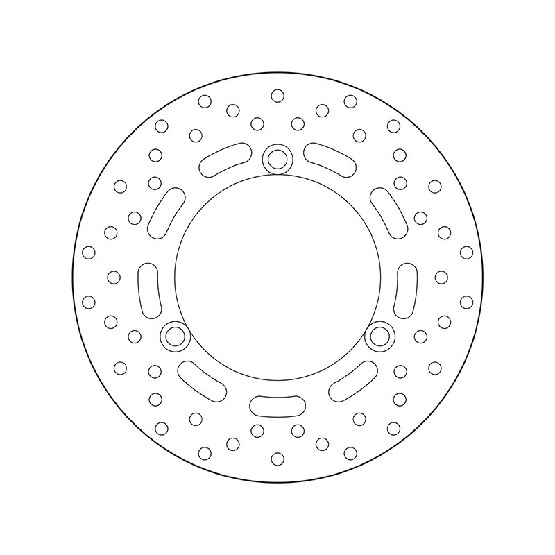 Disco de freno BREMBO Serie Oro redondo fijo
