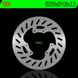 Disco de freno NG BRAKES redondo fijo