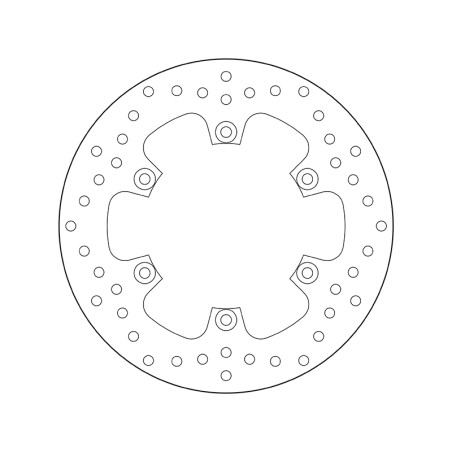 Disco de freno BREMBO Serie Oro redondo fijo