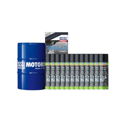 Pack bidón de aceite 60L LIQUI MOLY - 10W40 HC sintético + 12 limpia frenos 500ml