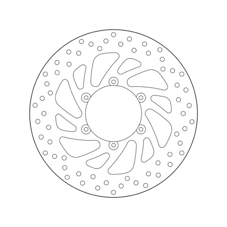 Disco de freno BREMBO Serie Oro redondo fijo