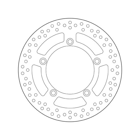 Disco de freno BREMBO Serie Oro redondo fijo