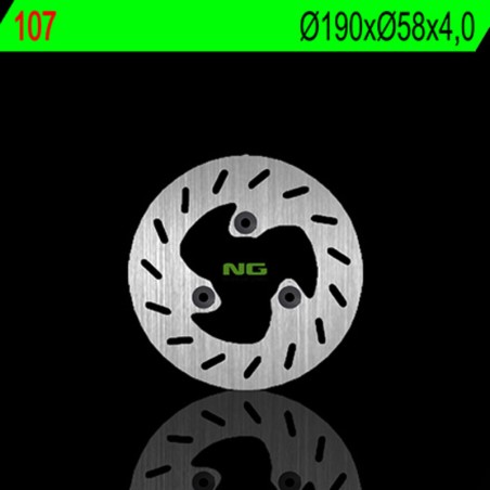 Disco de freno NG BRAKES redondo fijo