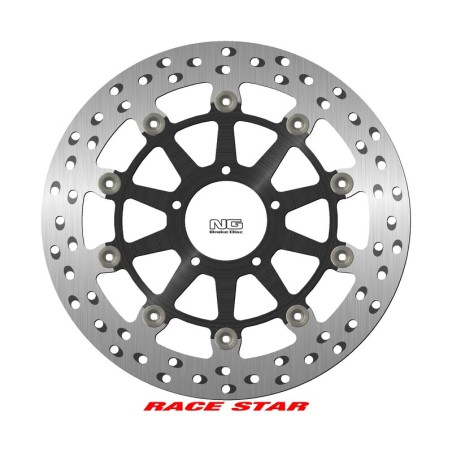 Disco de freno NG BRAKES Race Star redondo flotante