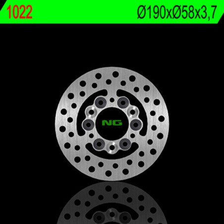 Disco de freno NG BRAKES redondo fijo