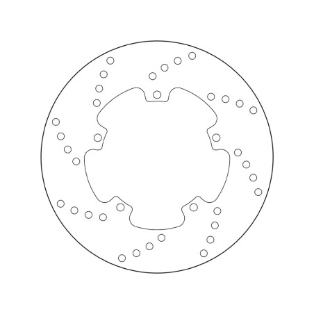 Disco de freno BREMBO Serie Oro redondo fijo