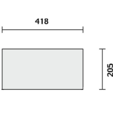 Carro portaherramientas BETA con 2 módulos, naranja (RAL2011)