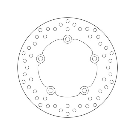 Disco de freno BREMBO Serie Oro redondo fijo