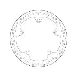 Disco de freno BREMBO Serie Oro redondo fijo 2