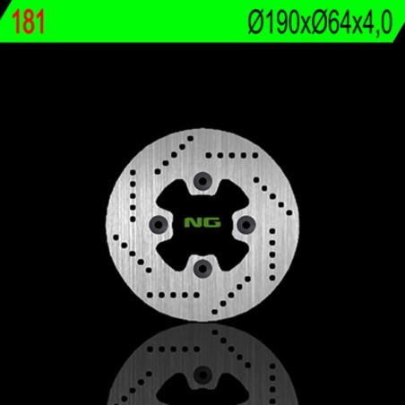 Disco de freno NG BRAKES redondo fijo